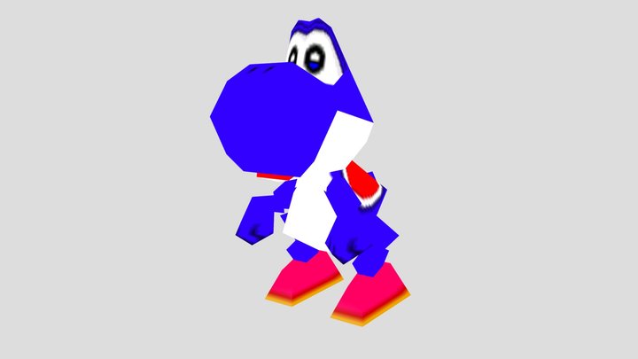 Mario Party - Yoshi (NPC) – Modello 3D gratuito STL