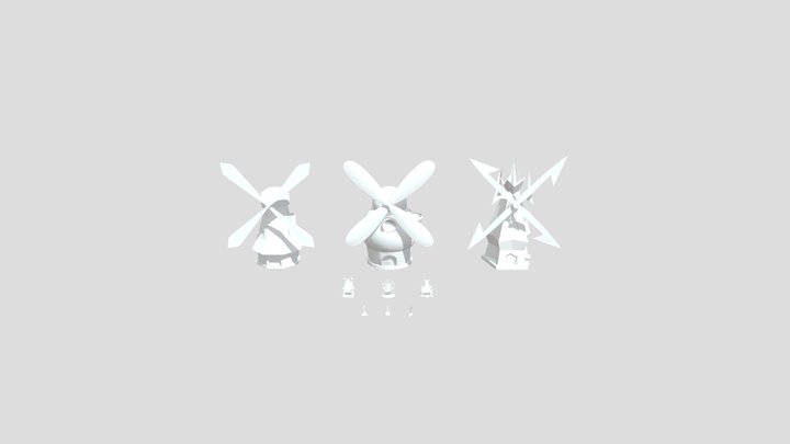 ДЗ-3(силуэты) 3D Model