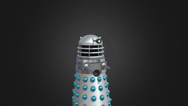 Dead Planet Dalek 3D Model