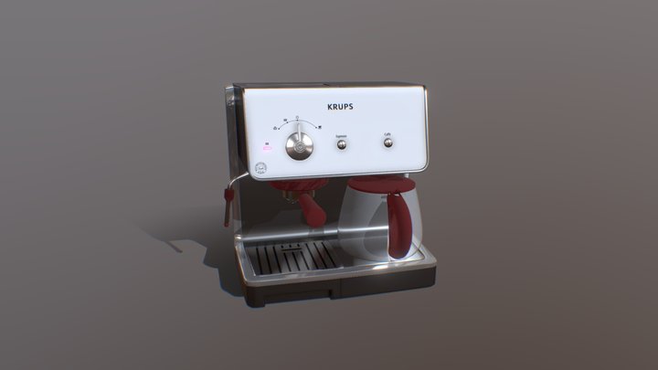 Coffe Machine New 3D Model