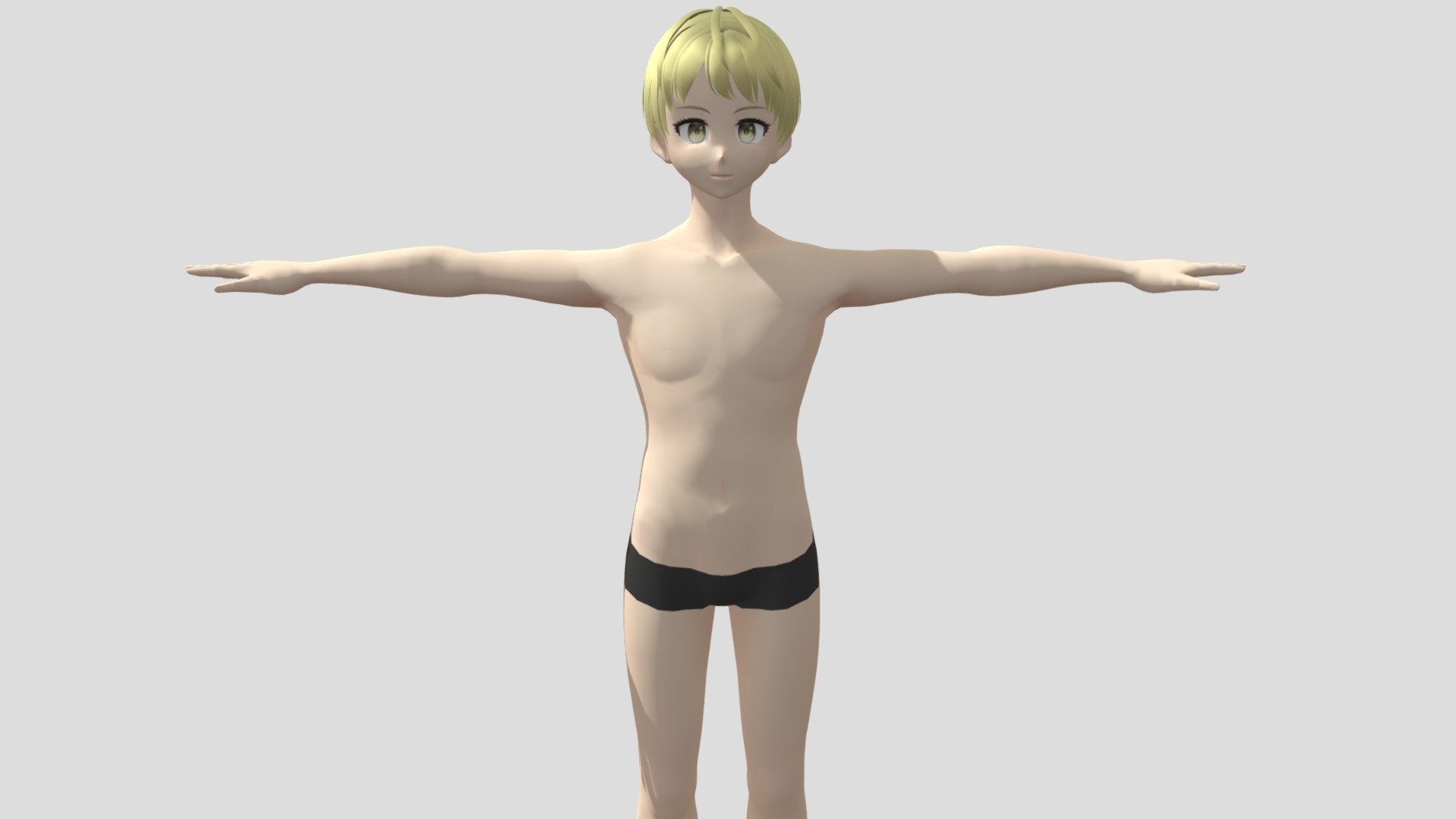 【anime Character Alex94i60】basic Male V2 Buy Royalty Free 3d