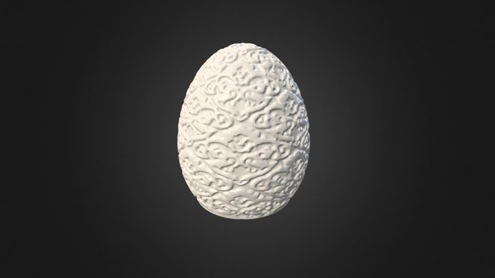 Easter Egg Lampshade 3D Model
