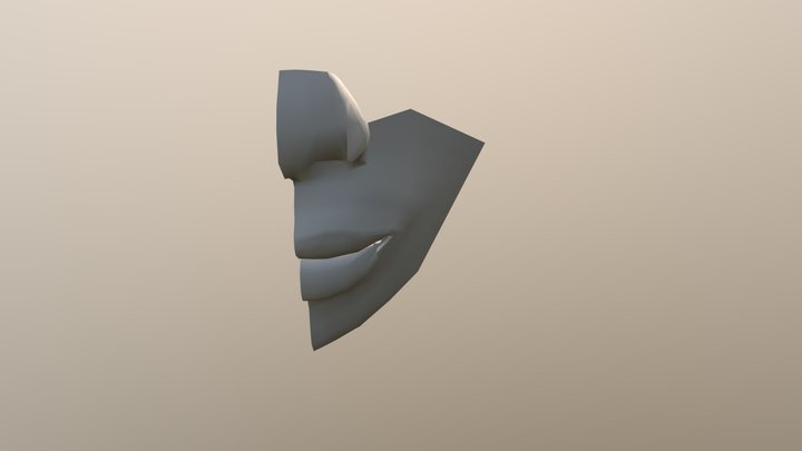 Character head 3D Model