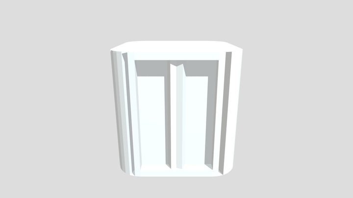 Pressure Cube 3D Model