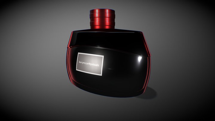 Perfume Mont Noir for Sketchfab 3D Model