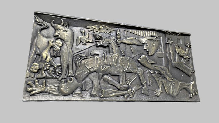 Gernika / Guernica - placa de bronce 3D Model