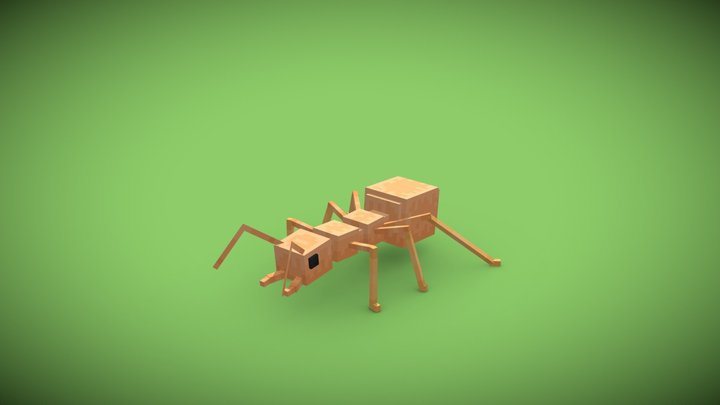 Ant Model 3D Model