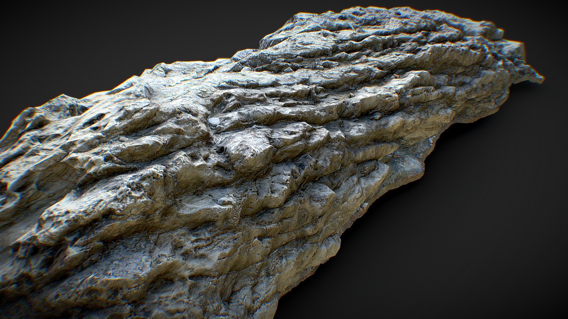 Gray photoscanned rock 3 - Buy Royalty Free 3D model by v124entkl ...
