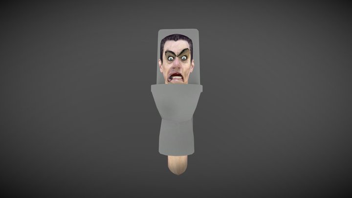 GMAN FACE RIG 3D Model