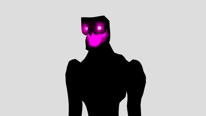 Mutant Enderman Realistic 3D Model