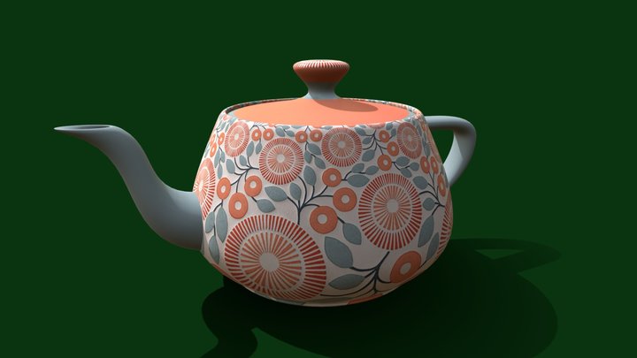 Teapot 2 (draft) 3D Model
