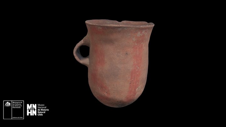 Jarro Diaguita – Gratis 3D-model STL