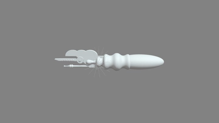 rocket 2h(2) 3D Model