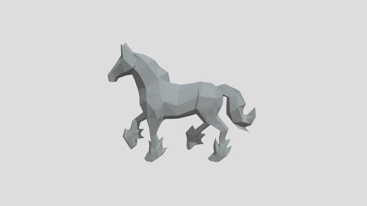 Horse 3D Model