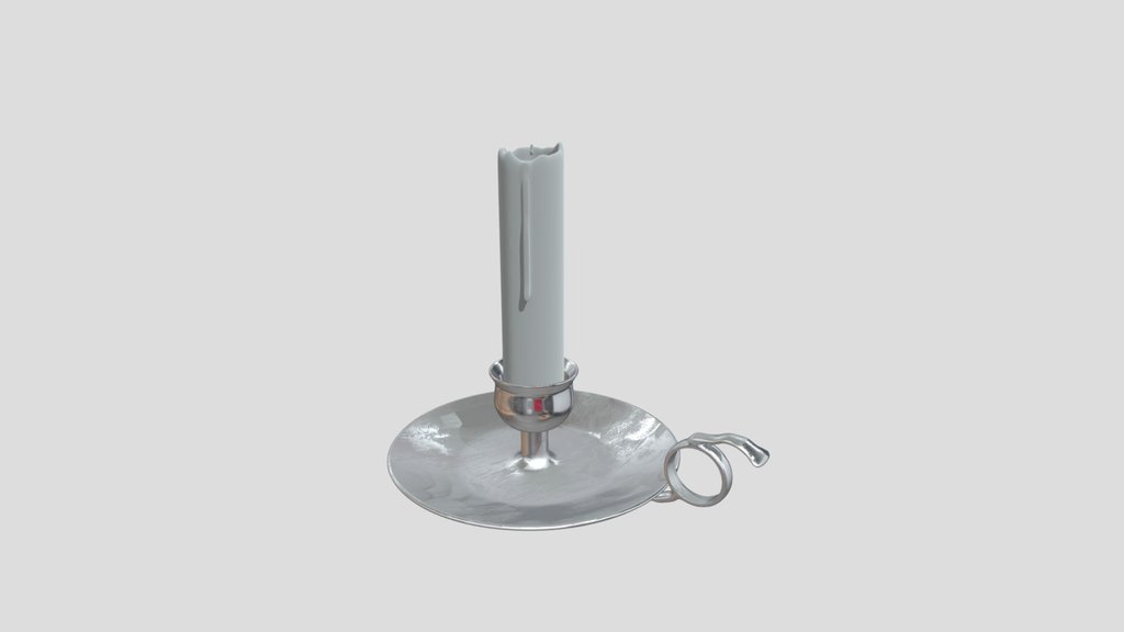 Candle And Holder