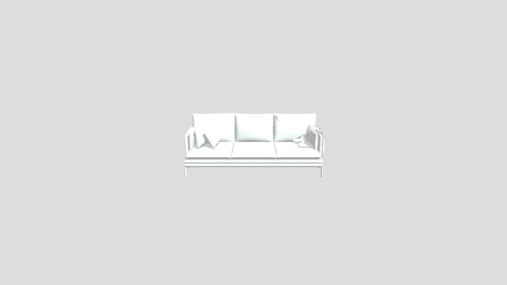 Couch Model 3D Model
