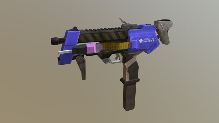 Gun 3D Model