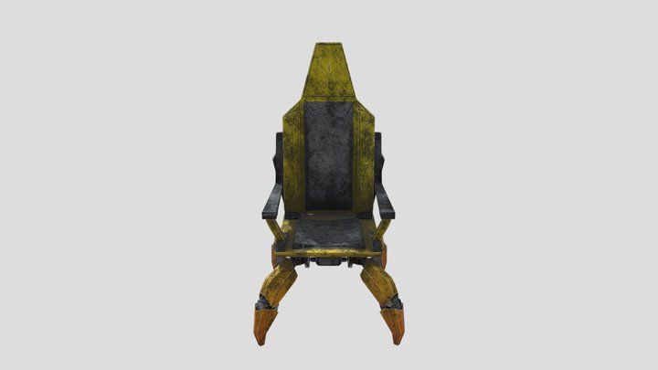 Dungeon Mechanical Chair 3D Model