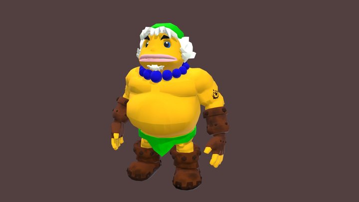 Goron Link: Punch 3D Model