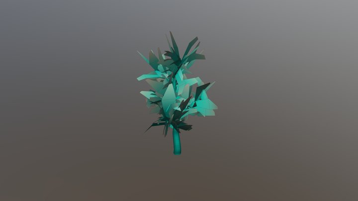 Mahogany Tree1 3D Model