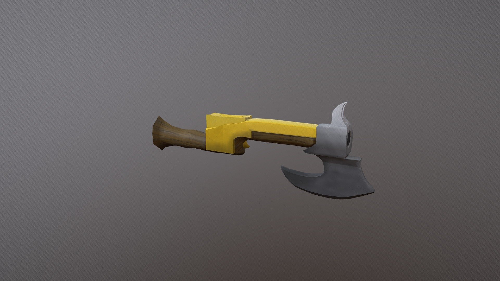 (XB1101 - 05) Bavarian Axe-Pistol