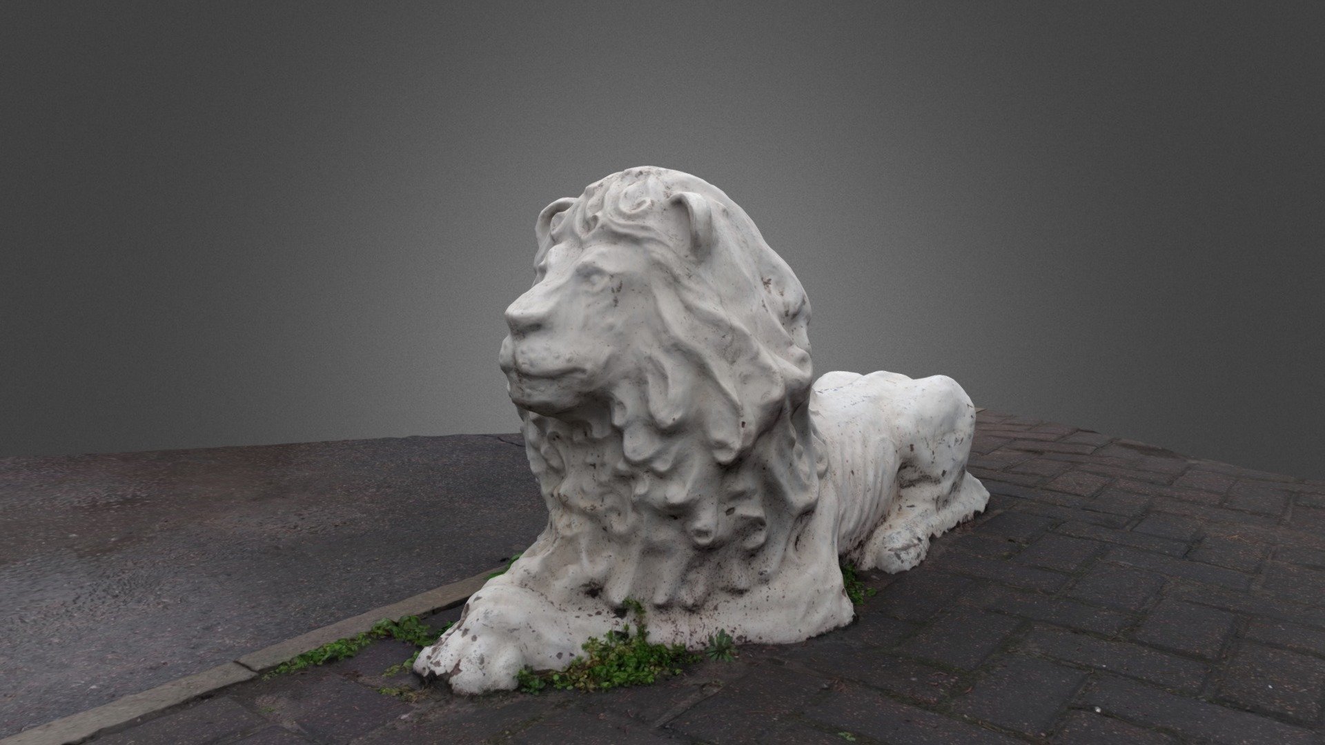Lion sculpture