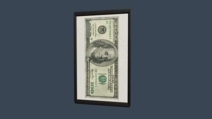 Money 3D Model