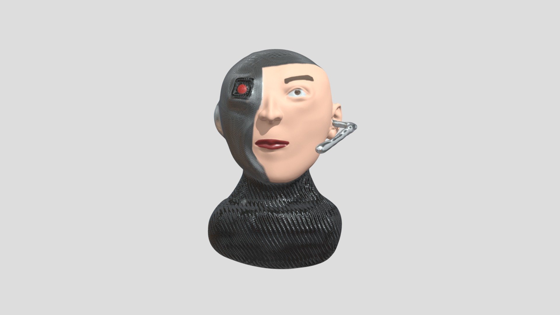 Cyborg - Download Free 3D model by JonC (@jonbossi) [9a94b35] - Sketchfab