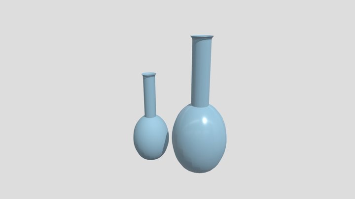 Labu Destilasi 3D Model