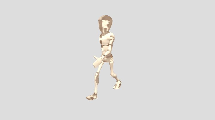 Basic_Walking_animation 3D Model