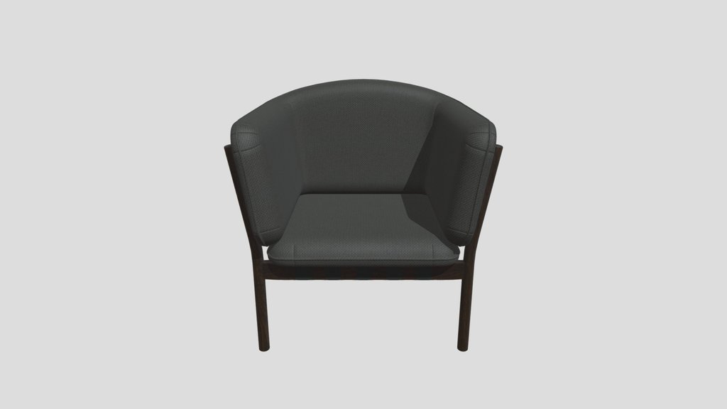 Dowel Lounge Armchair B4