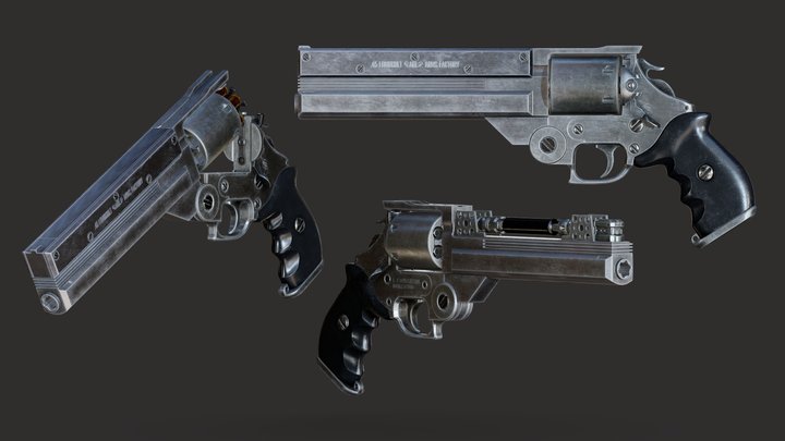 AGL Arms .45 Long Colt 3D Model