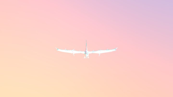 Storm Wyvern. 3D Model