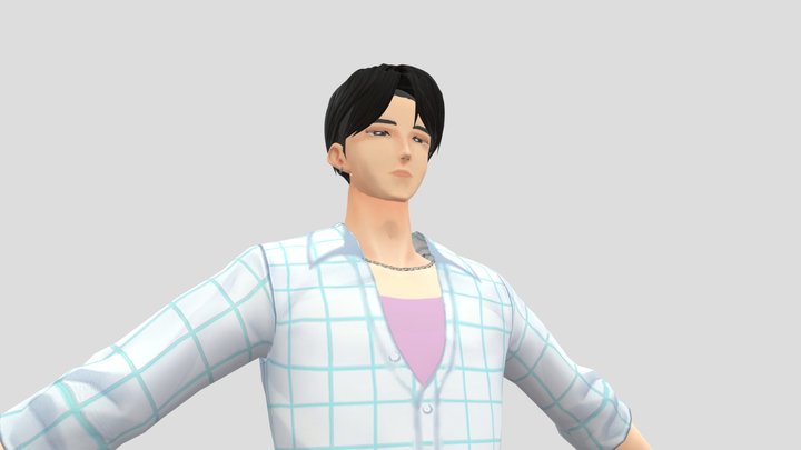 (Restart) Jinu Saja From Kpop Demon Hunters 3D Model