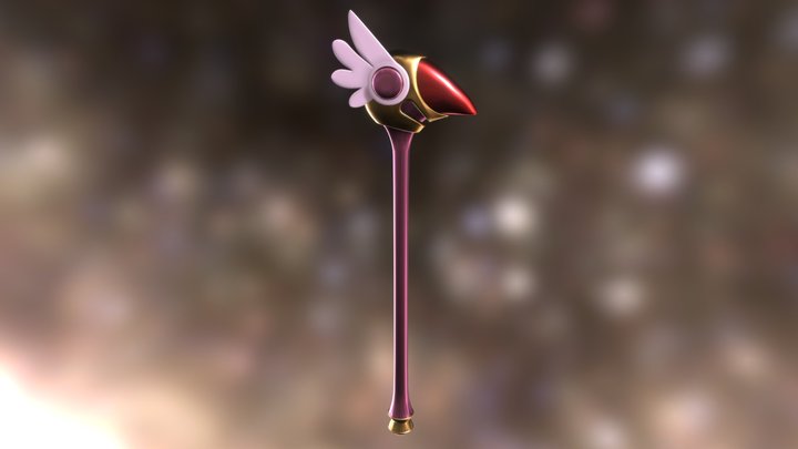 Cardcaptor Sakura´s  Magic Stick 3D Model