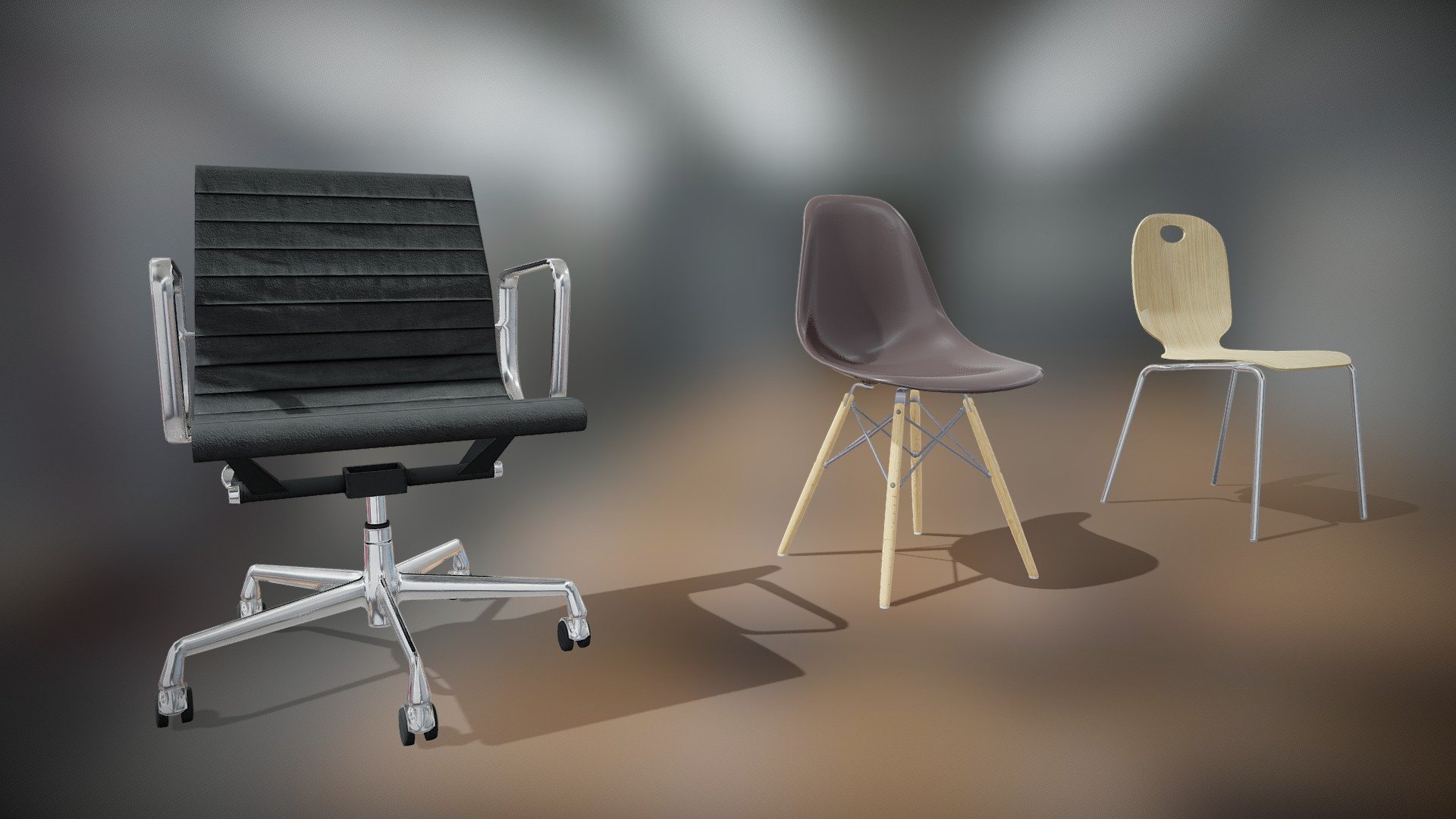 Chairs Variations comfort - Buy Royalty Free 3D model by tosbin ...