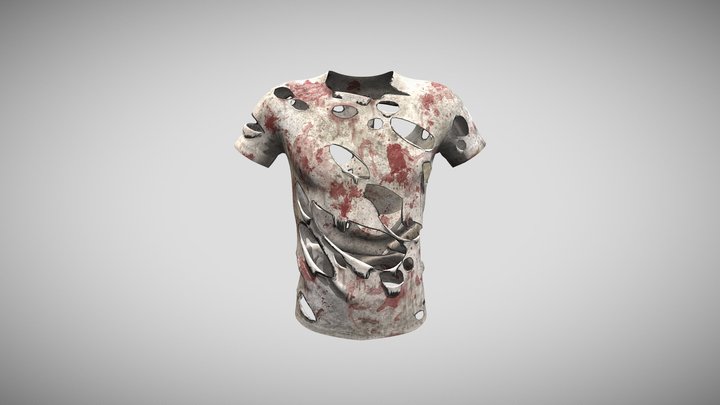 Combat Shirt 3D Model