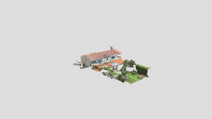 Test maison_simplified_3d_mesh 3D Model