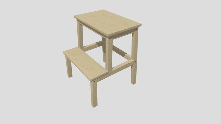 Stool 3D Model