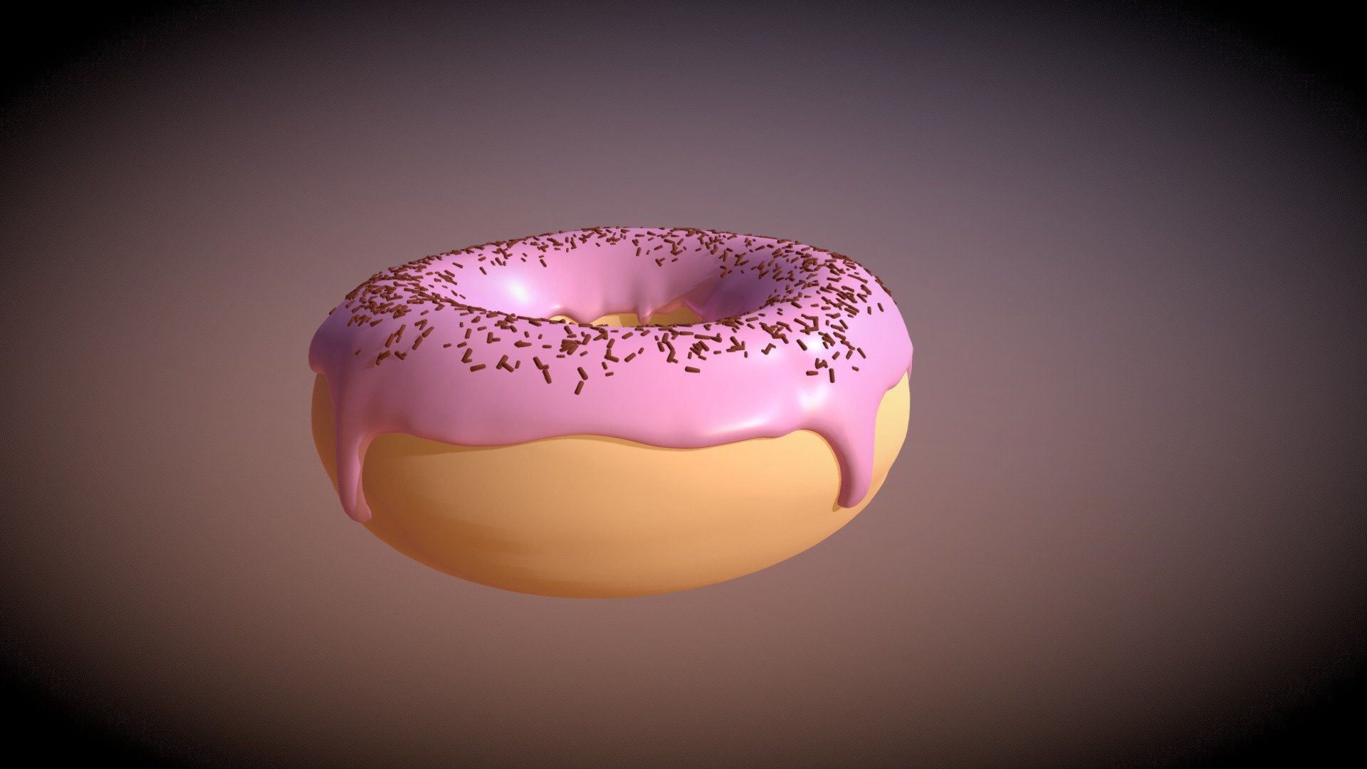Donut - Buy Royalty Free 3D model by pinotoon (@pinotoon) [9a9b9ab]