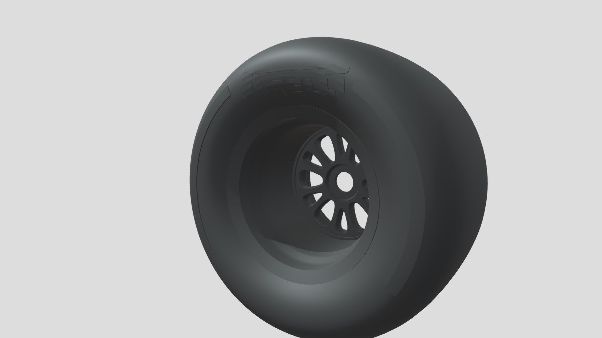 Printable Formula 1 Style wheel
