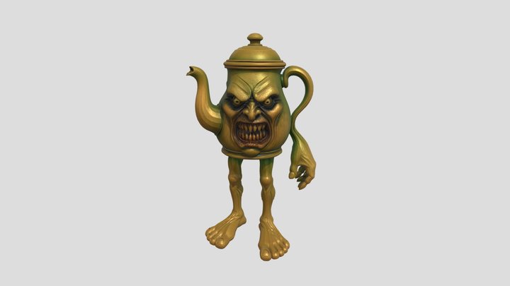 Horror Ta Ta Ta Ta Sahur 3D Model