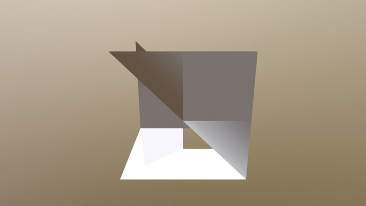 Devoir Cube Direction Artistique 3D Model