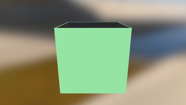 Caja y resorte 3D Model