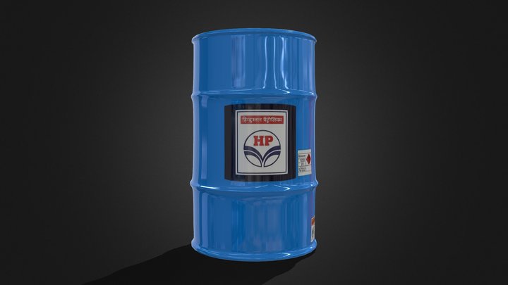 DRUM 200LIT 3D Model