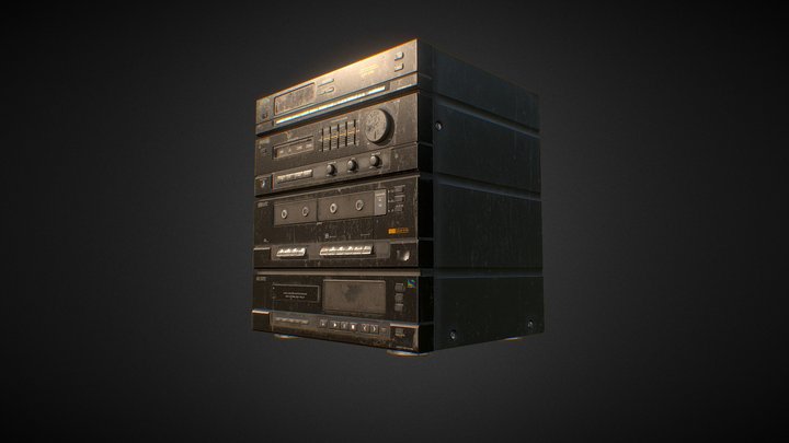 Stereo-system 3D Models - Sketchfab