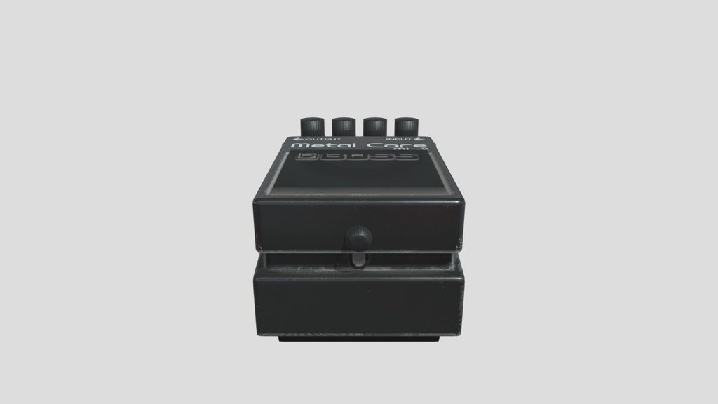 Boss Guitar Pedal Metal Core