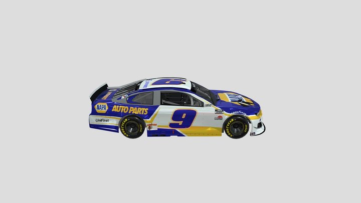 Chase Elliot nascar 2019 3D Model