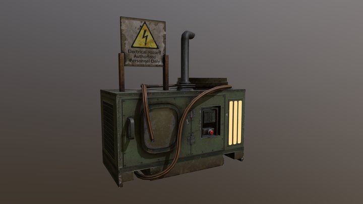 Generator Loot Box 3D Model