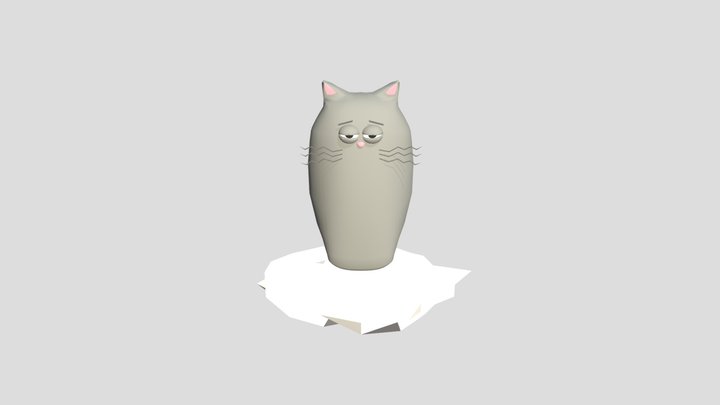 cat 3D Model